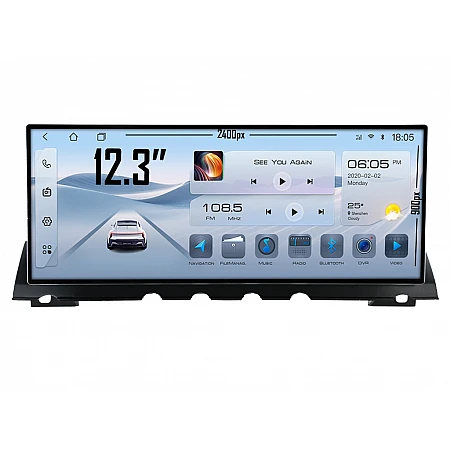 BMW Серия 7 F01 F02 F03 F04 CIC -12.3" МУЛТИМЕДИЯ / Навигация Android 16 CPU:8-CORE + DSP + CARPLAY + SIM