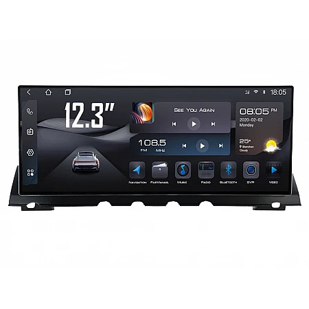 BMW Серия 7 F01 F02 F03 F04 CIC -12.3" МУЛТИМЕДИЯ / Навигация Android 16 CPU:8-CORE + DSP + CARPLAY + SIM