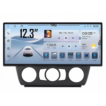 BMW E81 E82 E87 E88 - 12.3" МУЛТИМЕДИЯ / Навигация android 16