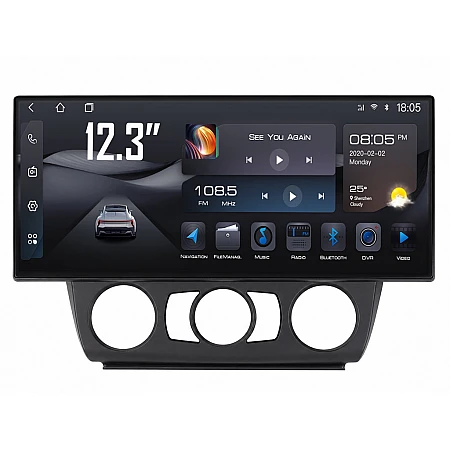 BMW E81 E82 E87 E88 - 12.3" МУЛТИМЕДИЯ / Навигация android 16