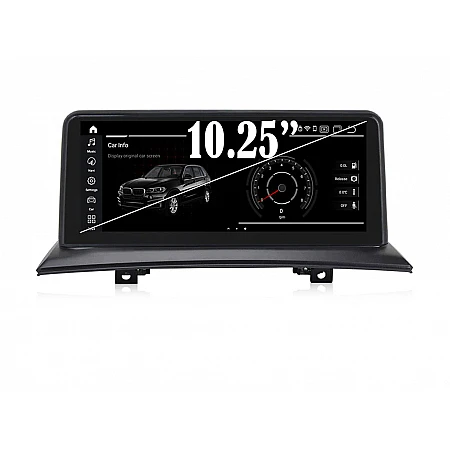 BMW X3 E83 ID7 -10.25" МУЛТИМЕДИЯ / Навигация android 16 CPU:8-CORE, RAM:4GB, ROM:64GB + DSP + CARPLAY 