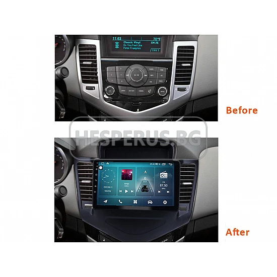 CHEVROLET Cruze - 9" МУЛТИМЕДИЯ / Навигация android 16