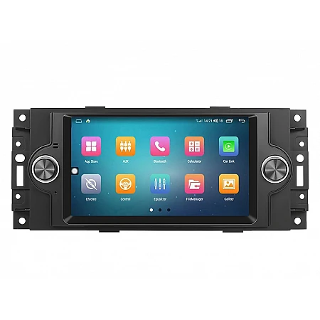 DODGE / Навигация android 16 CPU:8-CORE RAM:4GB + DSP + CARPLAY + ANDROID AUTO + SIM