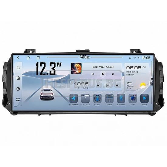 CITROEN JUMPY - 12.3" МУЛТИМЕДИЯ / Навигация android 16