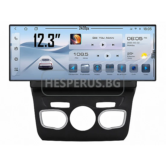 CITROEN C4, DS4 - 12.3" МУЛТИМЕДИЯ / Навигация android 16