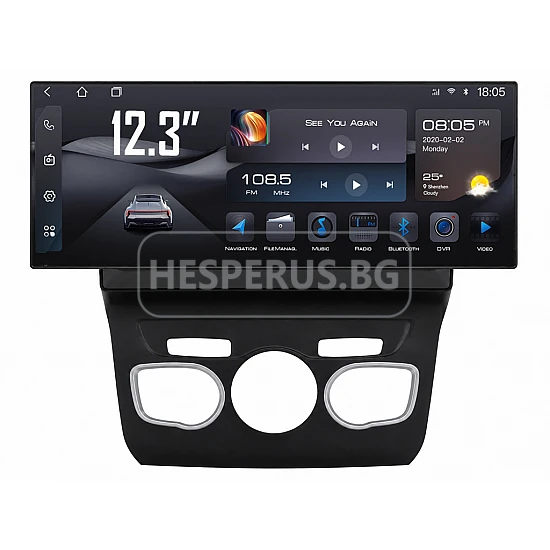 CITROEN C4, DS4 - 12.3" МУЛТИМЕДИЯ / Навигация android 16