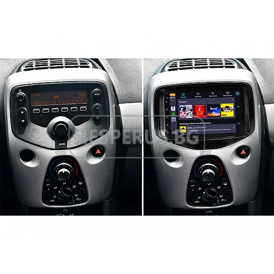 CITROEN C1- 7" МУЛТИМЕДИЯ / Навигация android 16