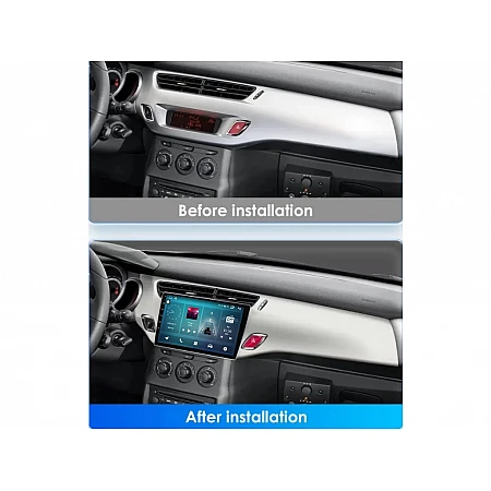 CITROEN C3 DS3 - 9" МУЛТИМЕДИЯ / Навигация android 16 бяла
