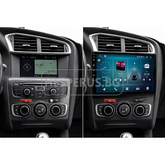 CITROEN C4, DS4 - 10.1" МУЛТИМЕДИЯ / Навигация android 16
