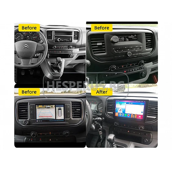 FIAT SCUDO - 9" МУЛТИМЕДИЯ / Навигация android 16