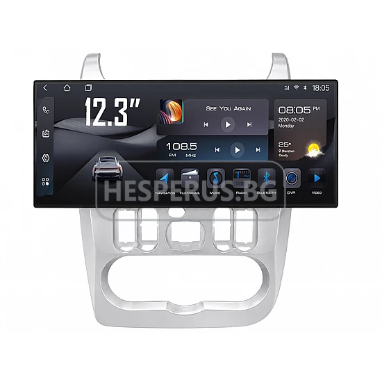 DACIA Sandero, Logan - 12.3" МУЛТИМЕДИЯ / Навигация android 16
