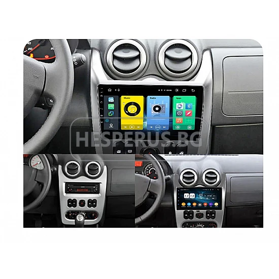 DACIA Sandero, Logan - 9" МУЛТИМЕДИЯ / Навигация android 16