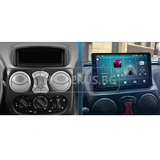 FIAT Doblo - 10.1" МУЛТИМЕДИЯ / Навигация android 16