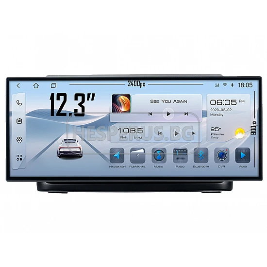 FIAT STILO - 12.3" МУЛТИМЕДИЯ / Навигация android 16