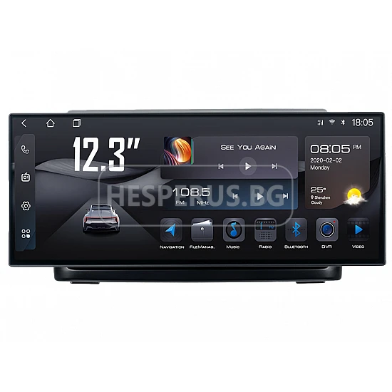 FIAT STILO - 12.3" МУЛТИМЕДИЯ / Навигация android 16