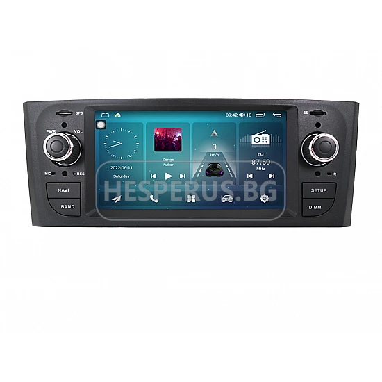 FIAT PUNTO, LINEA - 6.2 МУЛТИМЕДИЯ / НАВИГАЦИЯ android 16 CPU:8-CORE, RAM:4GB + CARPLAY + DSP + SIM