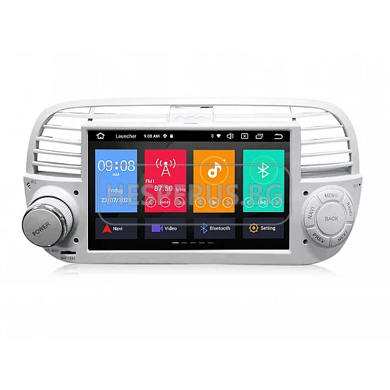 FIAT 500 - МУЛТИМЕДИЯ / Навигация android 16 + DSP + CARPLAY