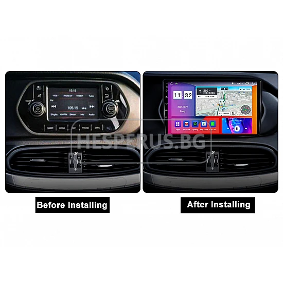 FIAT Tipo - 9" МУЛТИМЕДИЯ / Навигация android 16