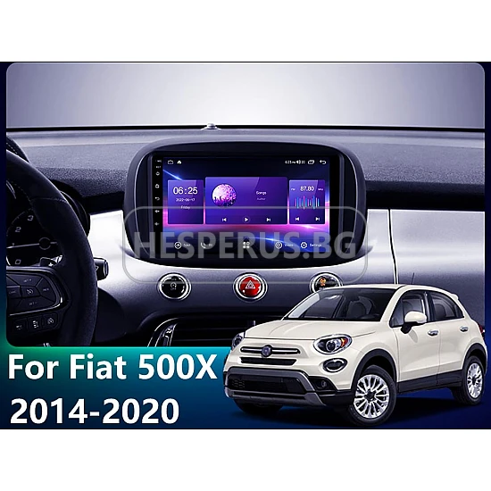 FIAT 500X - 9" МУЛТИМЕДИЯ / Навигация android 16