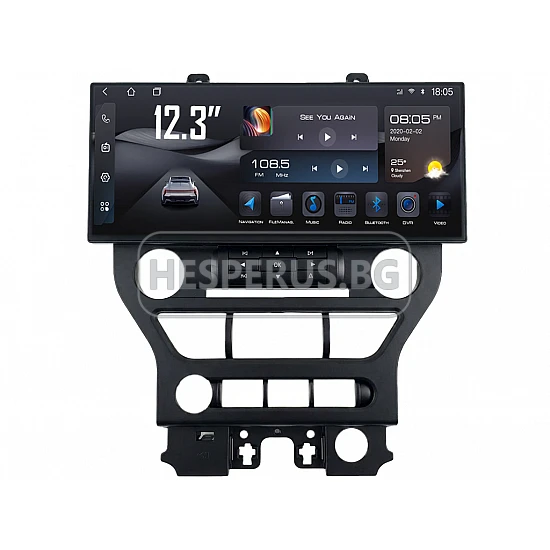 FORD Mustang - 12.3 МУЛТИМЕДИЯ / Навигация android 16