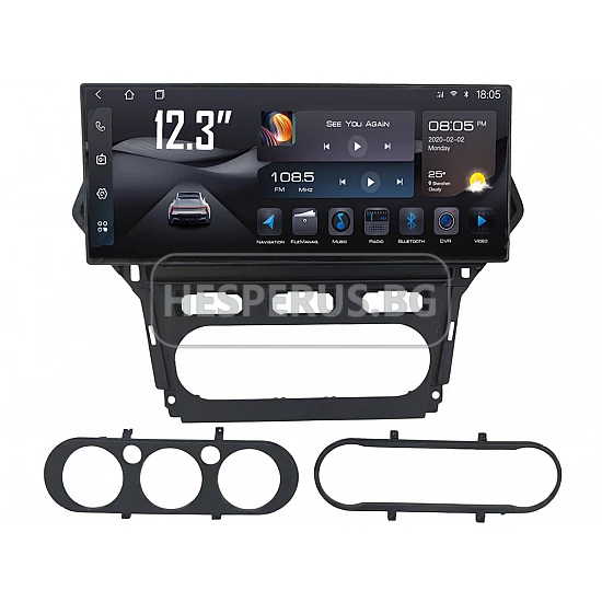 FORD Mondeo - 12.3" МУЛТИМЕДИЯ / Навигация android 16