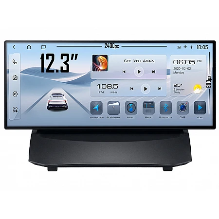 FORD FIESTA - 12.3" МУЛТИМЕДИЯ / Навигация android 16