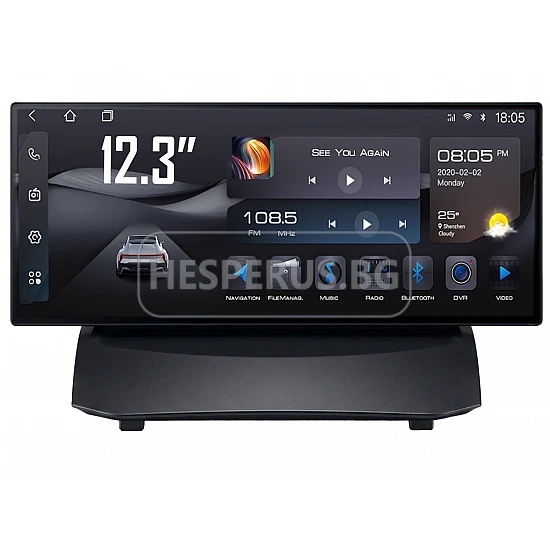 FORD FIESTA - 12.3" МУЛТИМЕДИЯ / Навигация android 16