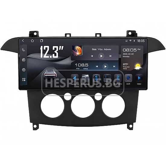 FORD S-MAX - 12.3" МУЛТИМЕДИЯ / Навигация android 16