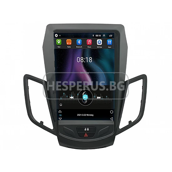FORD Fiesta - 9.7" ВЕРТИКАЛНА МУЛТИМЕДИЯ / Навигация android 16
