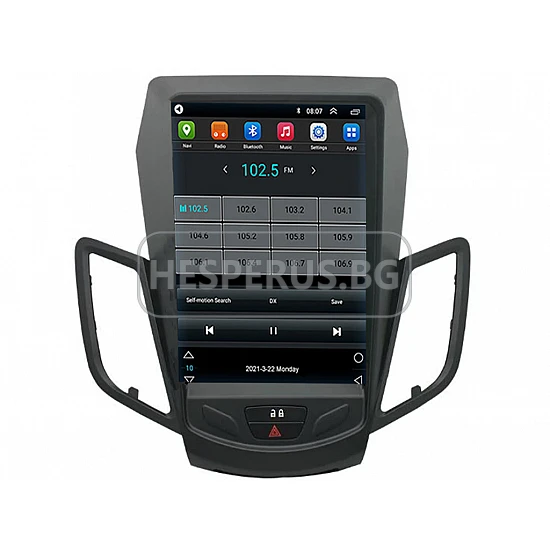 FORD Fiesta - 9.7" ВЕРТИКАЛНА МУЛТИМЕДИЯ / Навигация android 16