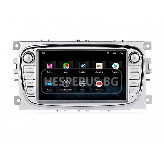 FORD Mondeo, Focus, S-Max, C-Max, Galaxy - 7" МУЛТИМЕДИЯ / Навигация android 16 светлосива