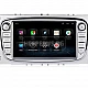 FORD Mondeo, Focus, S-Max, C-Max, Galaxy - 7" МУЛТИМЕДИЯ / Навигация android 16 светлосива