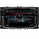 FORD Mondeo, Focus, S-Max, C-Max, Galaxy - МУЛТИМЕДИЯ / Навигация android 16 DVD черна + DSP + CARPLAY + ANDROID AUTO