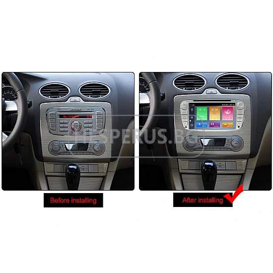 FORD - МУЛТИМЕДИЯ / Навигация android 16 DVD CPU:8-Core, RAM:4Gb светлосива + DSP + CARPLAY + SIM