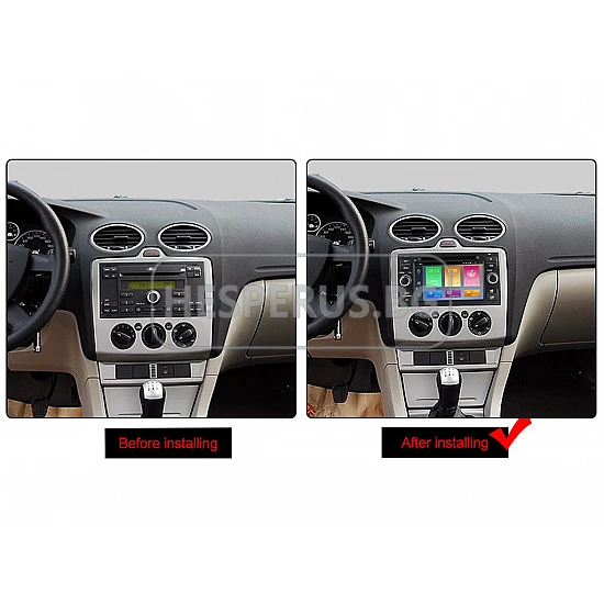 FORD - МУЛТИМЕДИЯ / Навигация android 16 CPU:8-Core, RAM:4Gb черна + DSP + CARPLAY + SIM