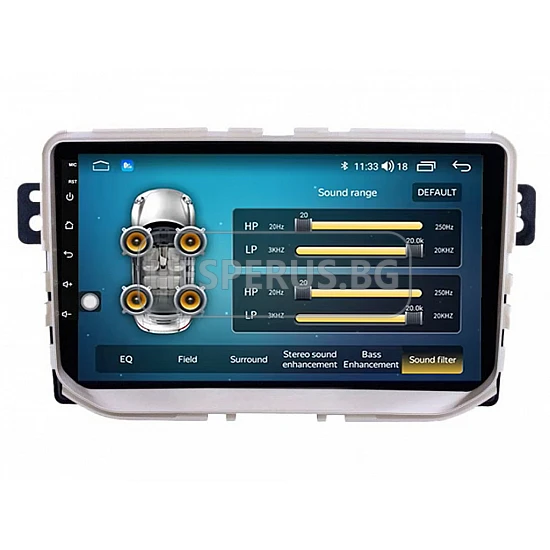 GREAT WALL HAVAL H2- 9" МУЛТИМЕДИЯ / Навигация android 16