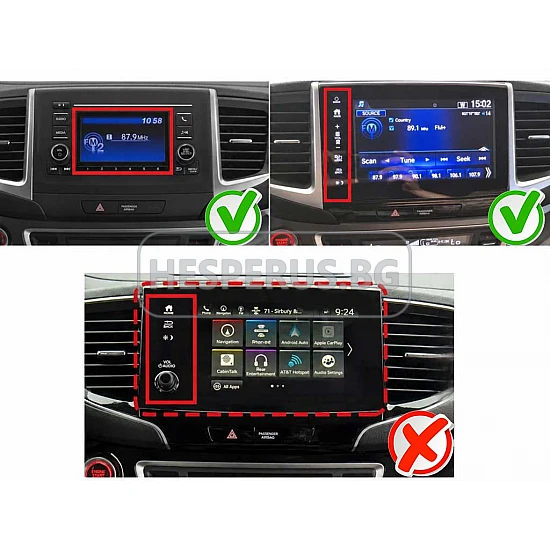 HONDA PILOT - 10.1" МУЛТИМЕДИЯ / Навигация android 16