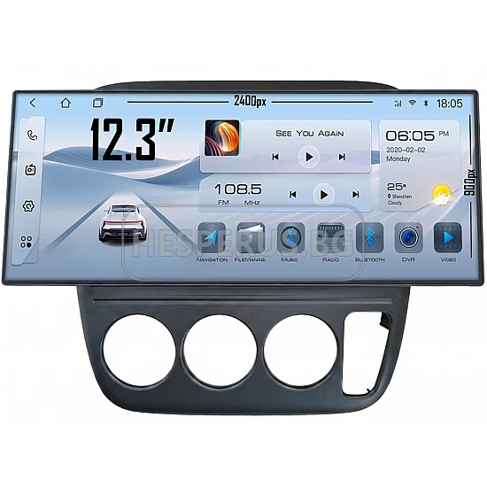 HONDA CR-V - 12.3" МУЛТИМЕДИЯ / Навигация android 16