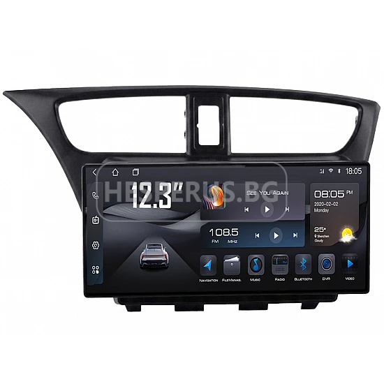 HONDA Civic - 12.3" МУЛТИМЕДИЯ / Навигация android 16