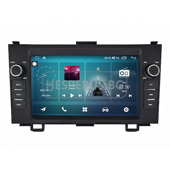 HONDA CR-V 3  - 8" МУЛТИМЕДИЯ / Навигация android 16 CPU:8-CORE + CARPLAY + ANDROID AUTO + SIM