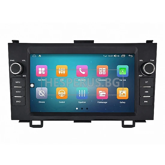 HONDA CR-V 3  - 8" МУЛТИМЕДИЯ / Навигация android 16 CPU:8-CORE + CARPLAY + ANDROID AUTO + SIM