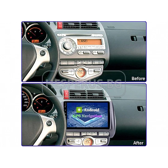 HONDA JAZZ - 9" МУЛТИМЕДИЯ / Навигация android 16
