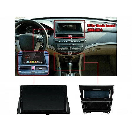 HONDA Accord  8 - 10.1" МУЛТИМЕДИЯ / Навигация android 16