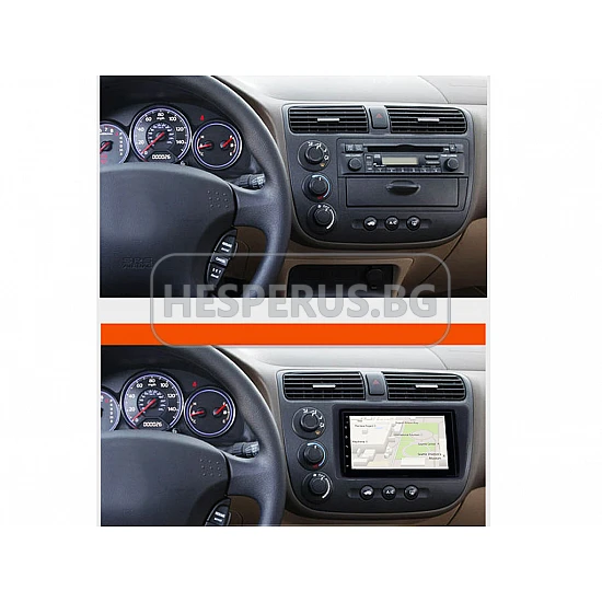 HONDA Civic - 7" МУЛТИМЕДИЯ / Навигация android 16
