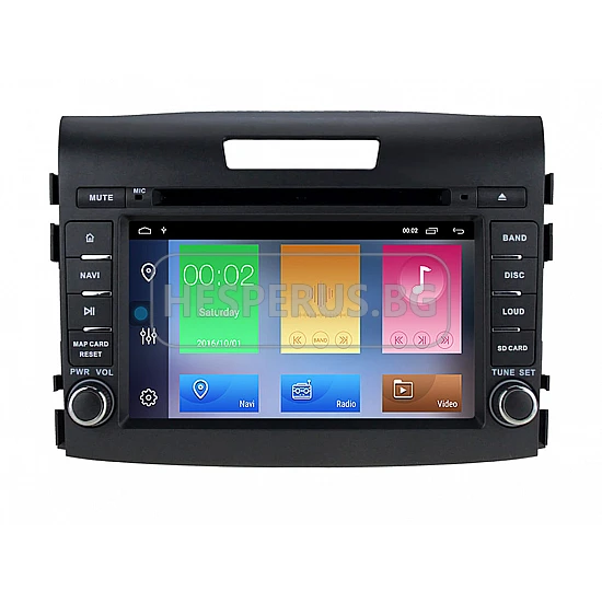 HONDA CR-V - МУЛТИМЕДИЯ / Навигация Android 16 DVD графит + DSP