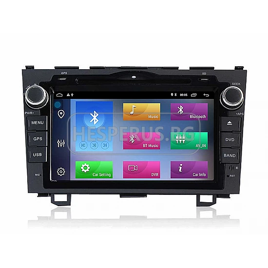 HONDA CR-V - МУЛТИМЕДИЯ / Навигация android 16 CPU:8-CORE DVD + DSP + CARPLAY + SIM