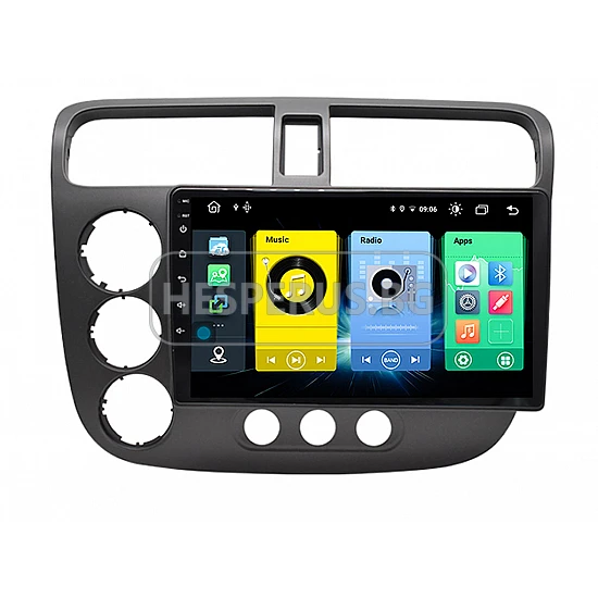 HONDA Civic - 9" МУЛТИМЕДИЯ / Навигация android 16