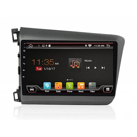HONDA Civic - 9" МУЛТИМЕДИЯ / Навигация android 16