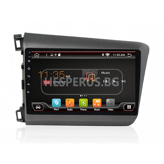 HONDA Civic - 9" МУЛТИМЕДИЯ / Навигация android 16