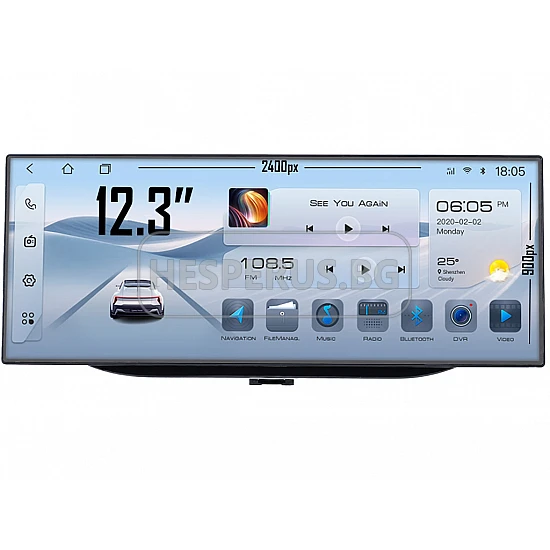 HYUNDAI I30 - 12.3" МУЛТИМЕДИЯ / Навигация android 16